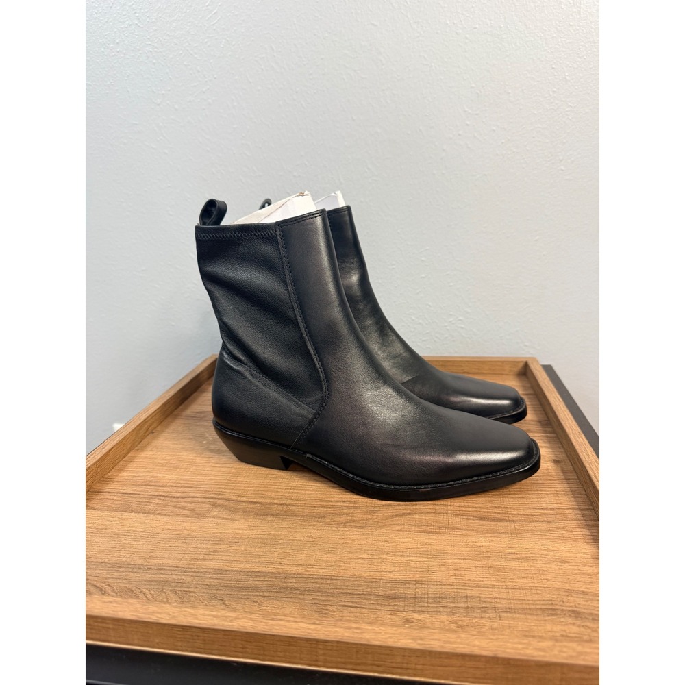 Madewell The Idris Ankle Boot Black Size 5.5 - Picture 2 of 8